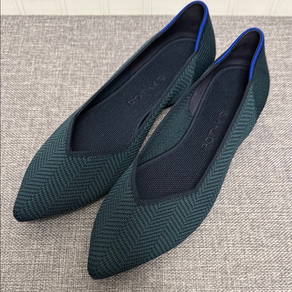 Rothy's Cedar Herringbone Point 8.5